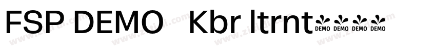 FSP DEMO   Kbr ltrnt字体转换